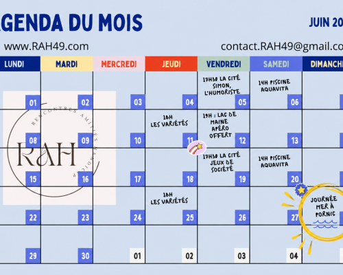 Agenda Juin 2026