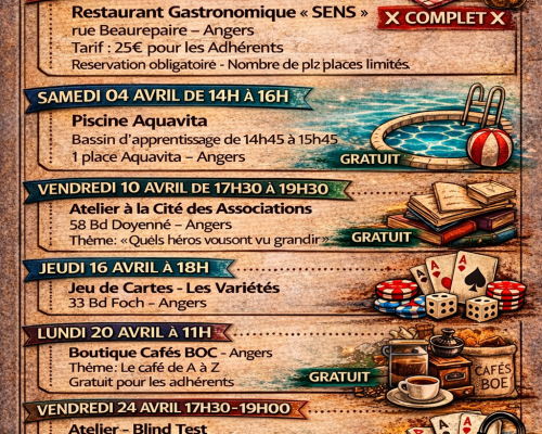 Agenda RAH49 d'avril 2026