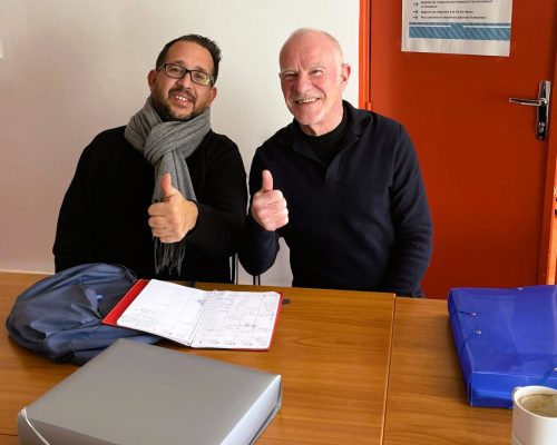 Philippe DELAHAYE, Président du CAVA 49 lors de notre entretien