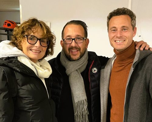 Claire SUPIOT et Vincent MANCEAU, Anciens deux Sportifs de Haut Niveau lors de la Soirée "Association Egoïstes Ensemble "