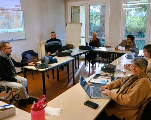 Présentation de son Association avec la Fondation "OASIS" à l'ARIFTS - Angers