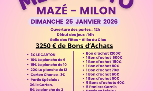 Loto  Affiche  25-01-2026