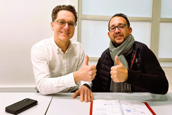 Pascal LEBLANC, directeur de la Clinique St Léonard lors de notre Convention de Partenariat