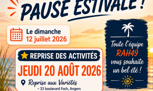 Pause estivale 2026