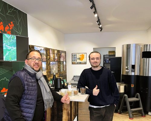 Pierre Lemarié, Torréfacteur lors de notre RDV